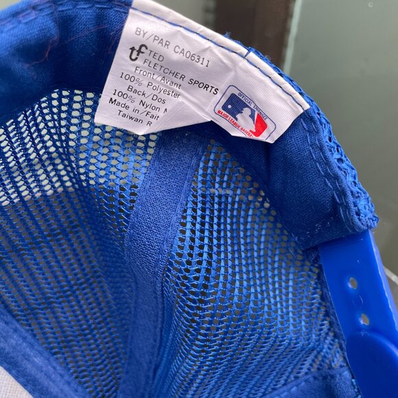 Toronto Blue Jays Vtg 80's Trucker Hat Ted Fletcher - Picture 7 of 7